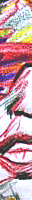 abstract female wearing sunglasses shades.